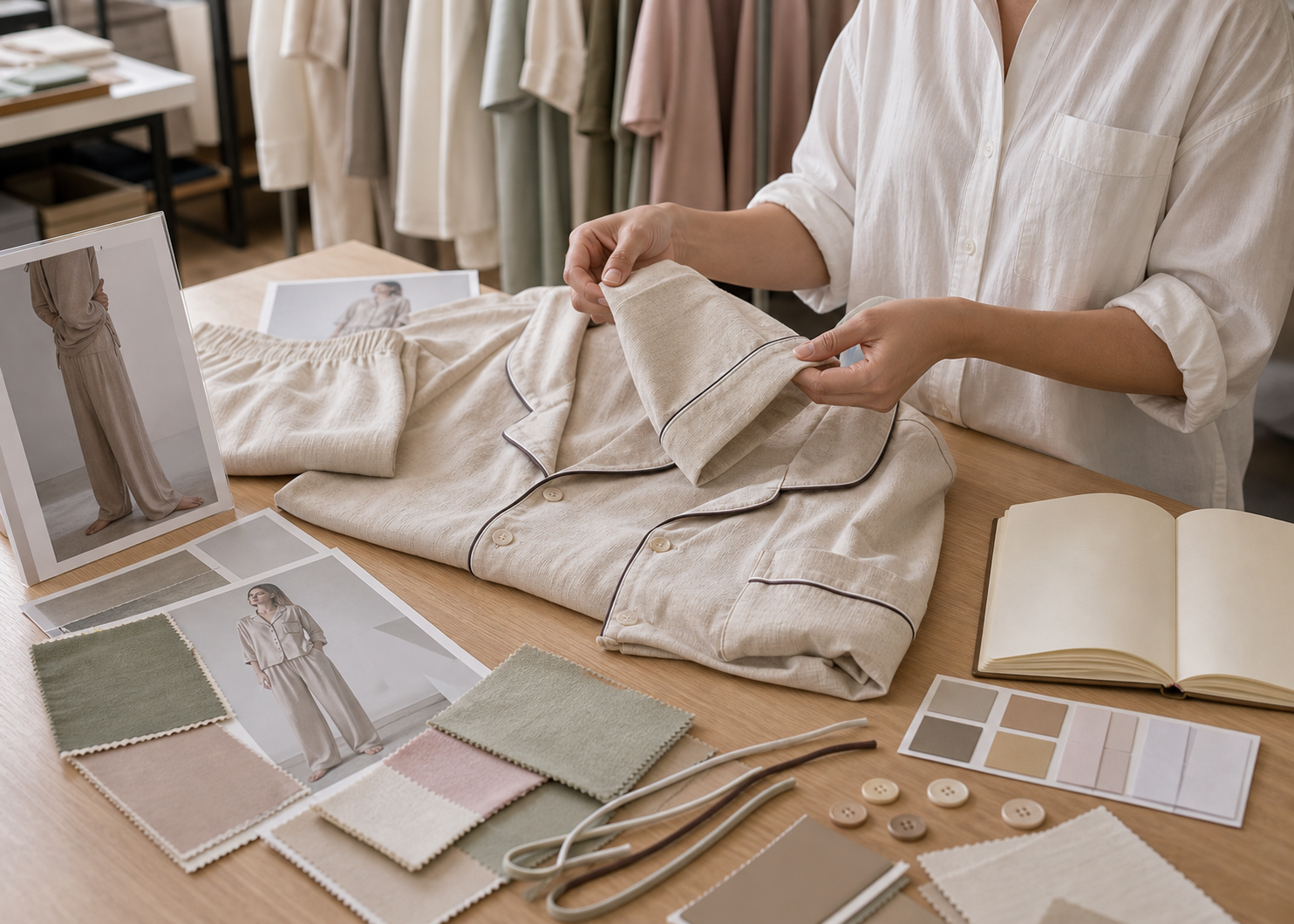 Reference style review for sleepwear OEM ODM development