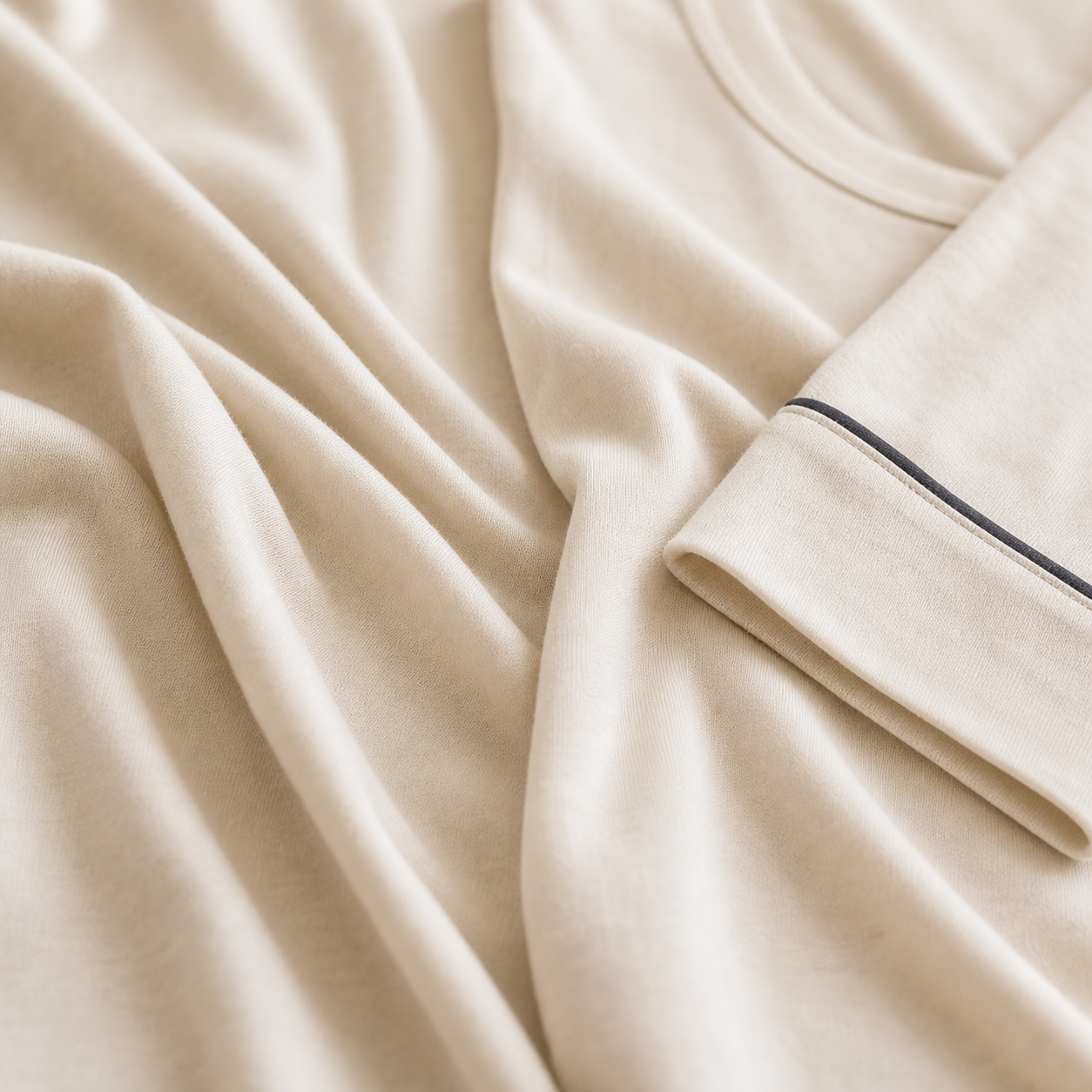 Modal style soft drape fabric for sleepwear